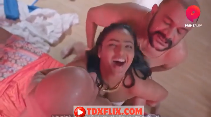 Shyna Khatri Threesome Sex With Old Man